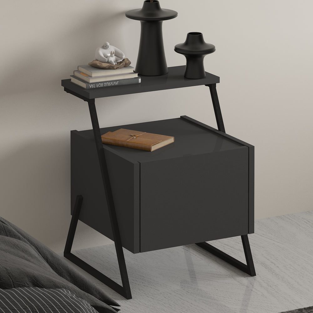 
                  
                    Minimalist Wooden Bedside Table
                  
                