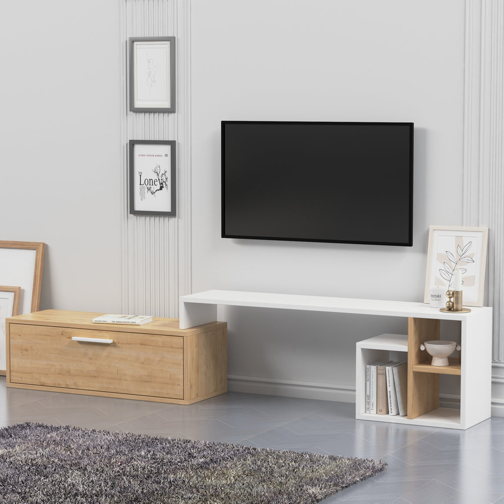 
                  
                    Wooden Adjustable TV Cabinet Stand
                  
                