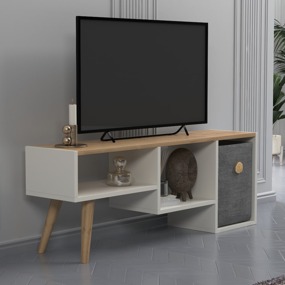 
                  
                    Wooden TV Cabinet Stands - Modular Wood - 1
                  
                